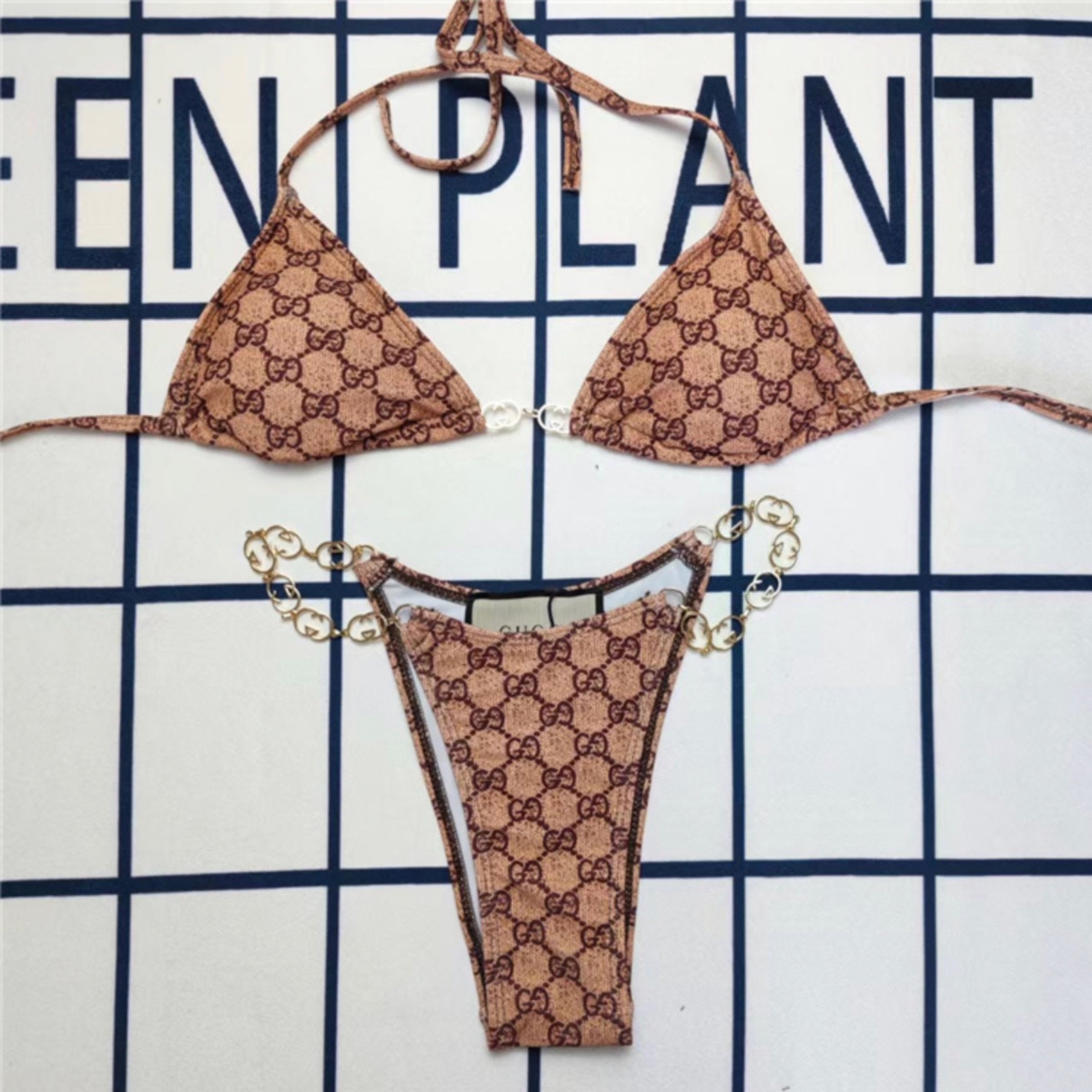 Chain Gucci Beachwear Gucci Bikini Swim DATBOUTIQUE